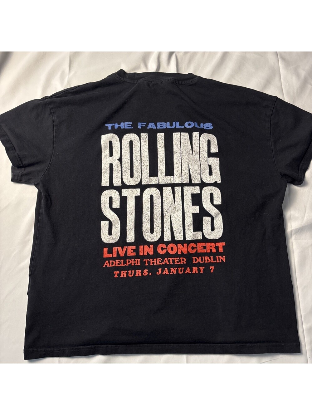 The Rolling Stones Men's H&M Collaboration Live Concert T-Sh